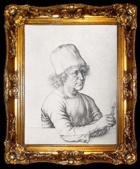 framed  Albrecht Durer Self-Portrait of Durer-s Father, ta009-2